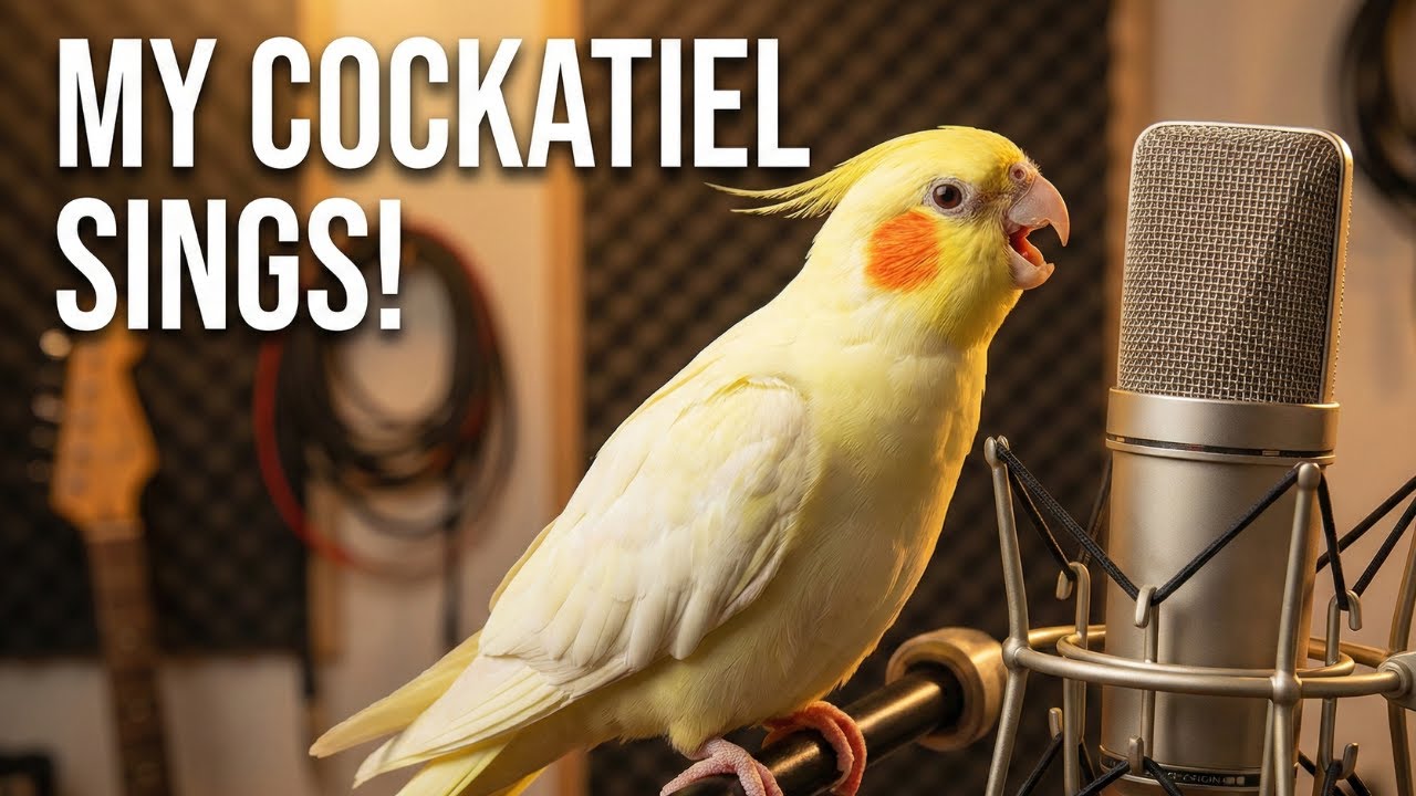 This Cockatiel Actually Loves Singing🐥 Parrot Music & Bird Companionship