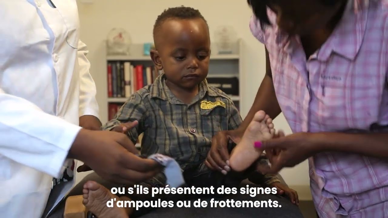 The MiracleFeet Brace - French