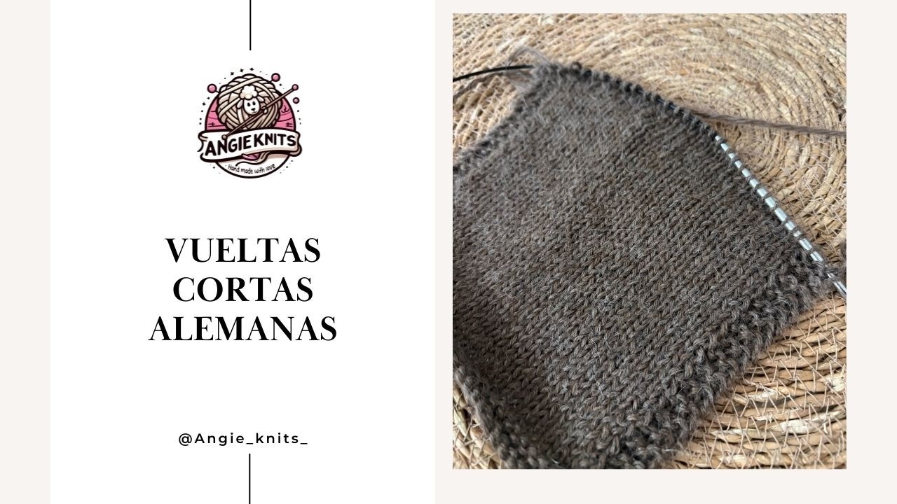 TUTORIAL EN ESPAÑOL - VUELTAS CORTAS ALEMANAS -
