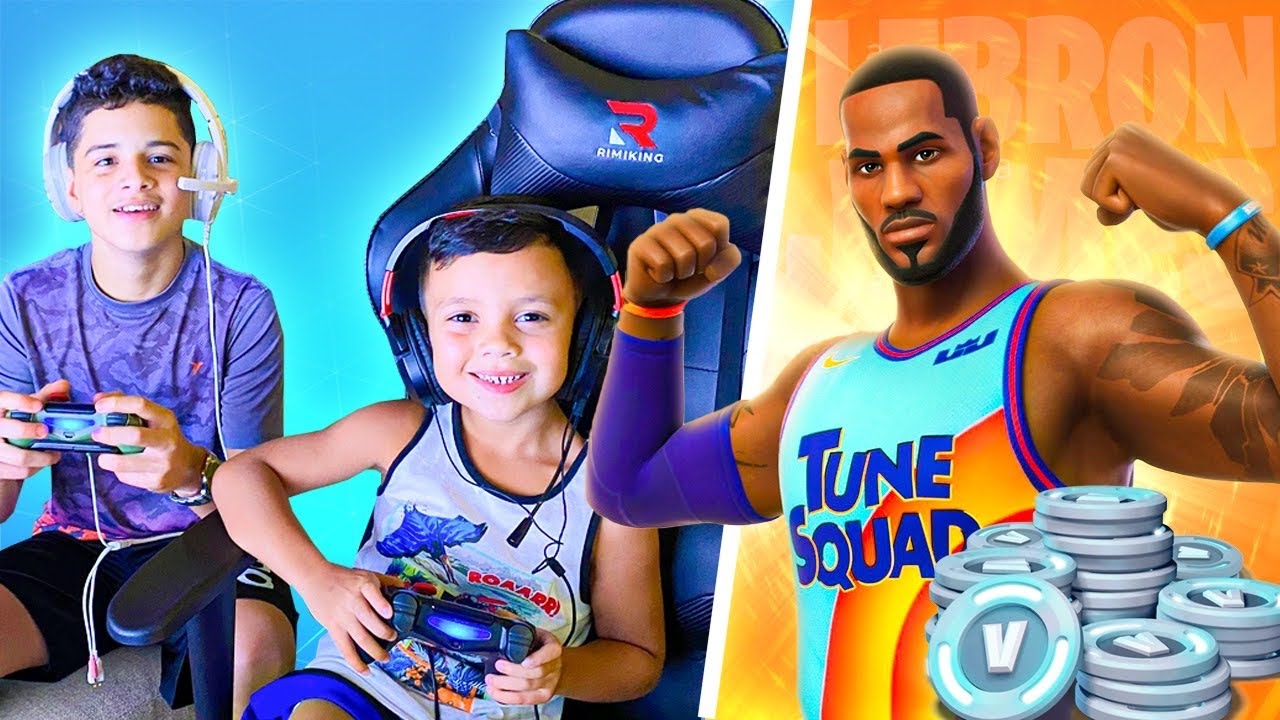 Я стал ЛЕБРОНОМ ДЖЕЙМСОМ на один день! Игровая вечеринка для четверых