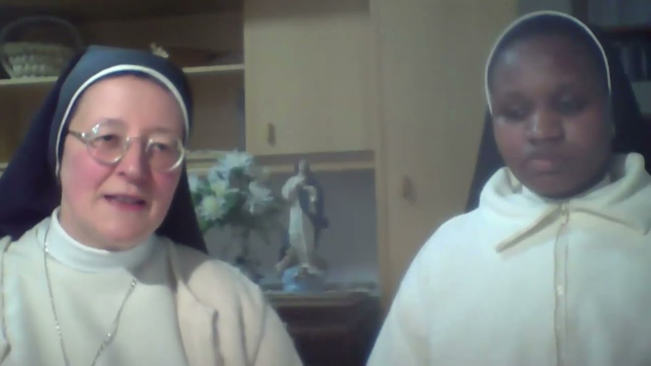 Con las monjas Concepcionistas de Valladolid