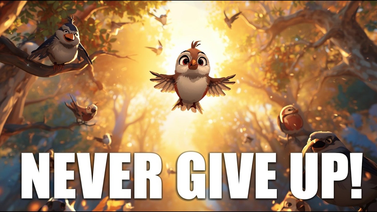Small Bird Big Dream | Inspirational Story for Kids | Never Give Up Moral Story