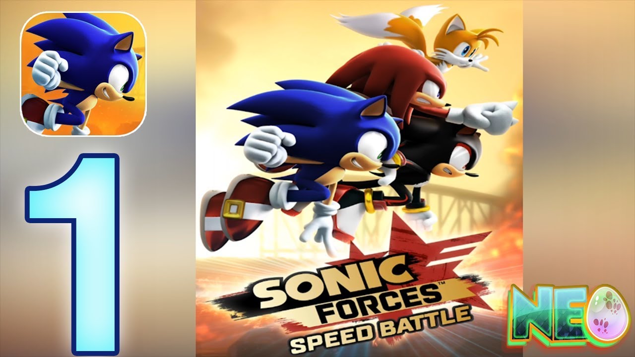 Sonic Forces: Gameplay Walkthrough Part 1 - Hawk, The Fastest! (iOS, Android)