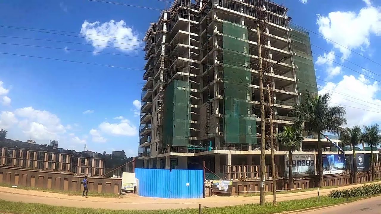 MEGA Business Park Underway In Kampala. Pearl Business Park Construction Update