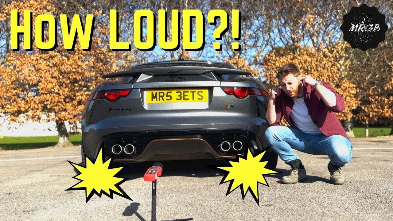 Just How Loud is the Jaguar F Type Exhast | Is This The Loudest V8 Exhaust Around?!