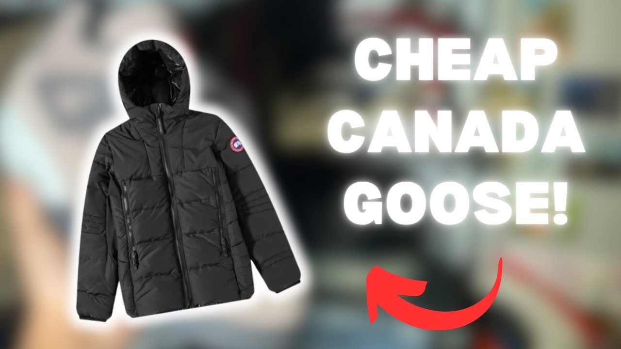 WHERE TO GET CHEAP CANADA GOOSE COATS! ft. kingofgoose