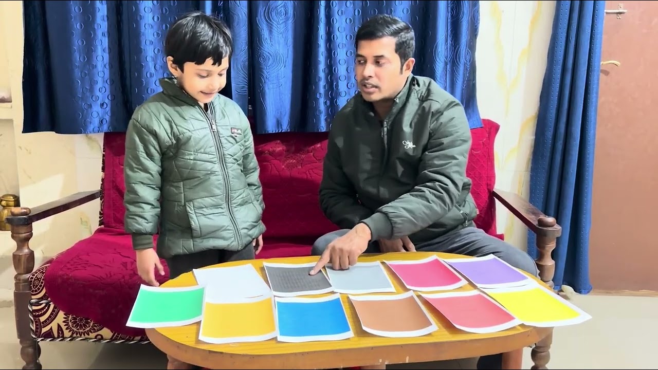 बच्चों को रंग पहचानना सिखाएं | Colours Recognition Activity for Kids 
