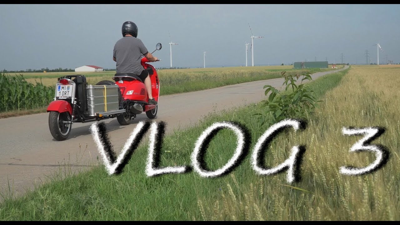 Elephant to India - Mit der Vespa nach Goa - BLOG 3 Die Anhänger sind da!