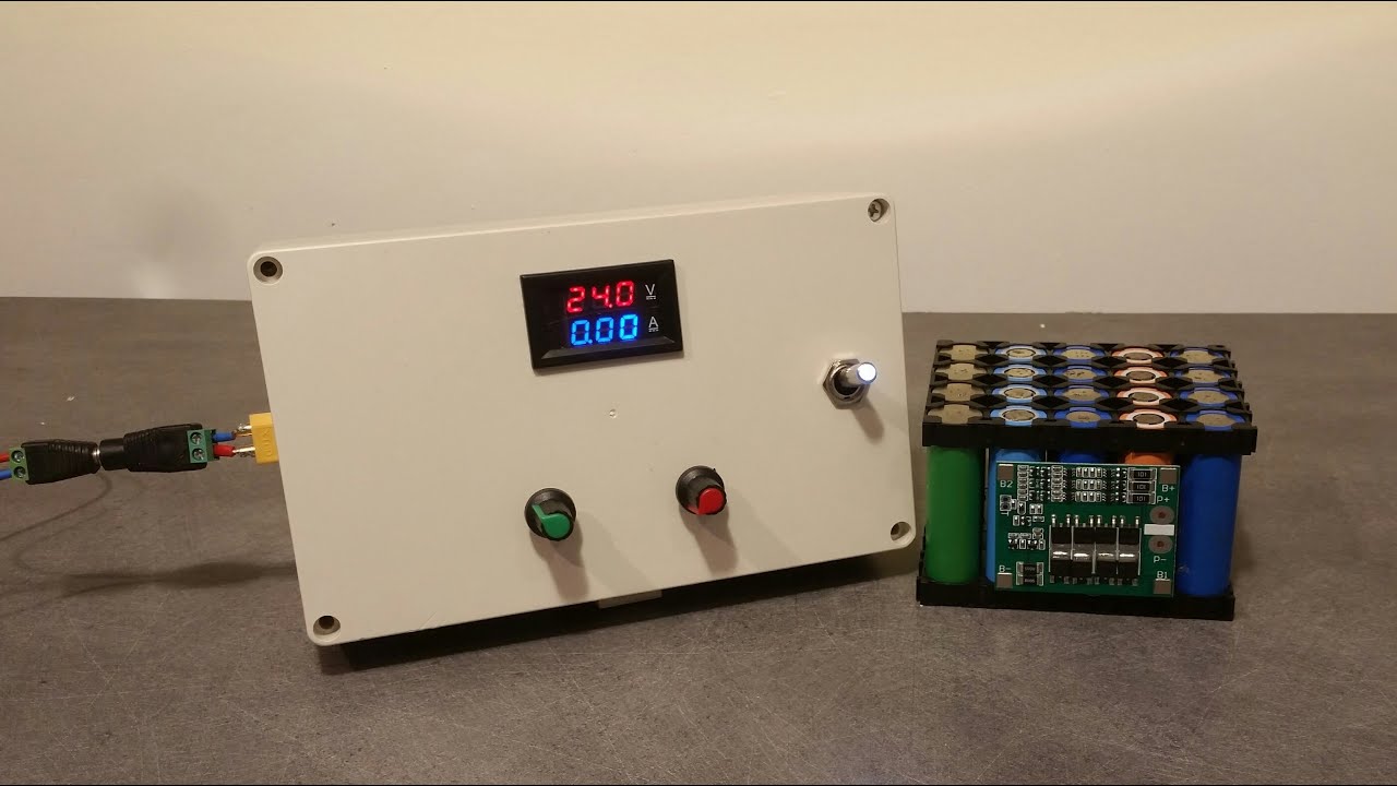 DIY: Fabrication un chargeur pour batterie au lithium / make lithium battery charger