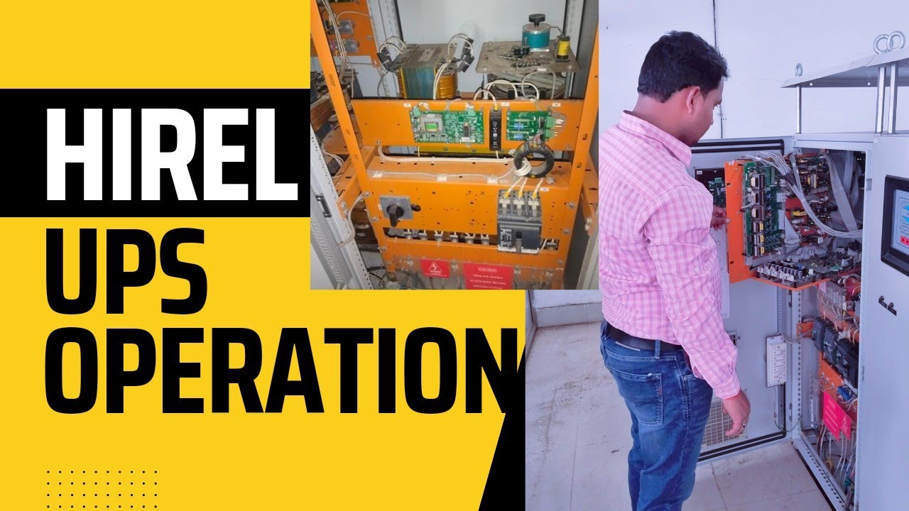 how to do Hitachi hirel online ups system preventing maintenance #viral #maintenance #youtubevideo