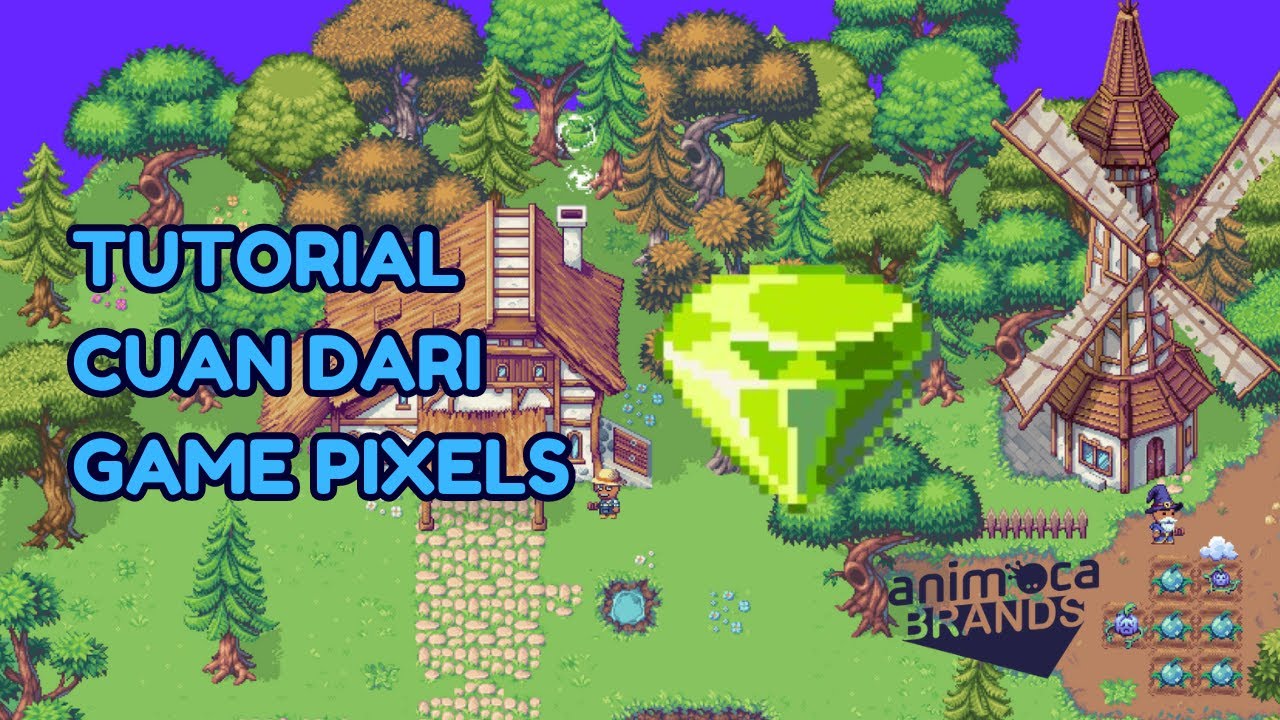 TUTORIAL CUAN DARI GAME PIXELS