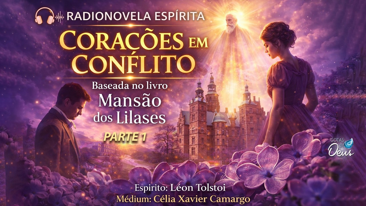 Corações em Conflito pt1 - RÁDIO NOVELA ESPÍRITA #radionovelaespirita #doutrinaespirita