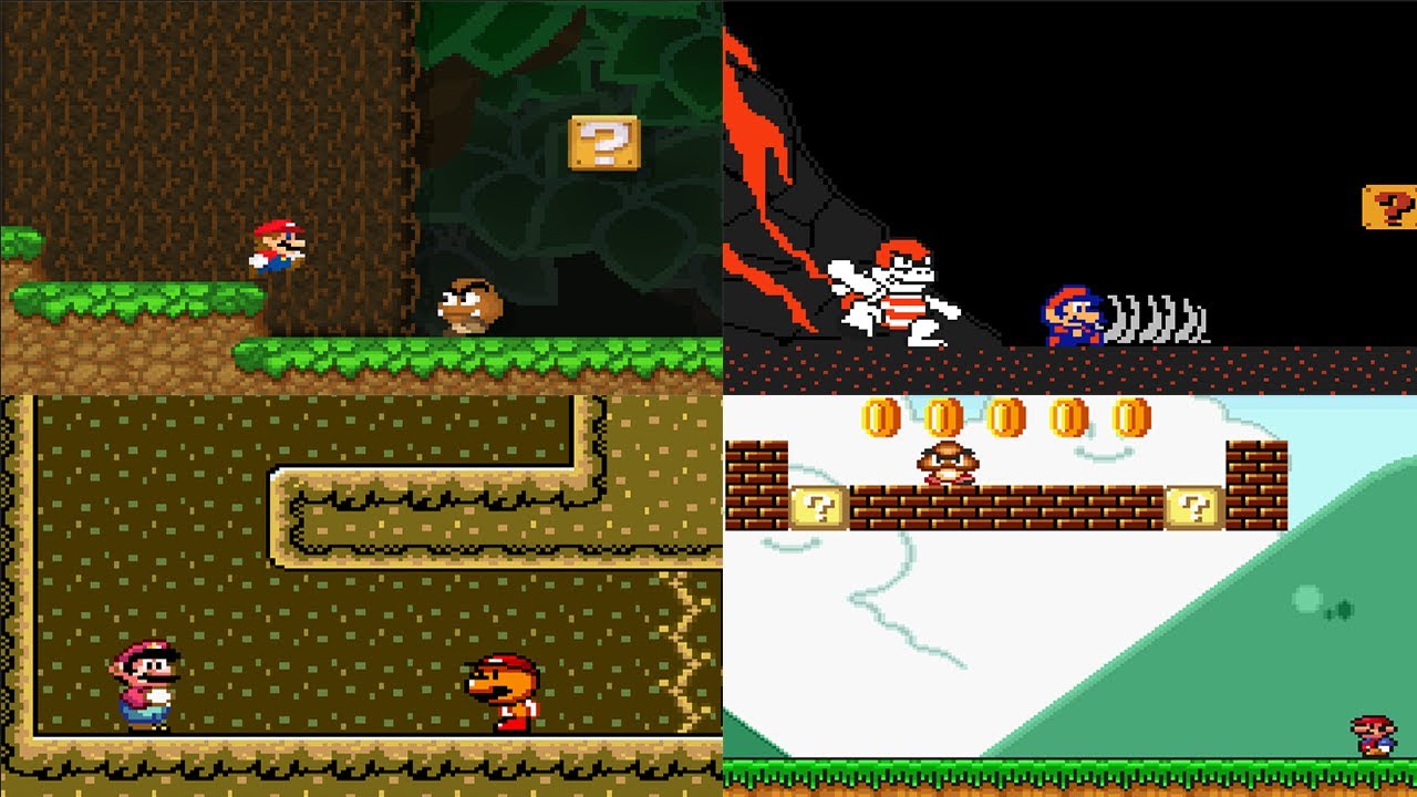Mario Multiverse (SFMB) | 35 Minutes of Levels