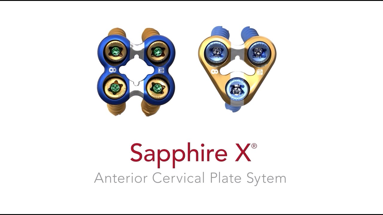Sapphire X Segmental Cervical Plating System Animation