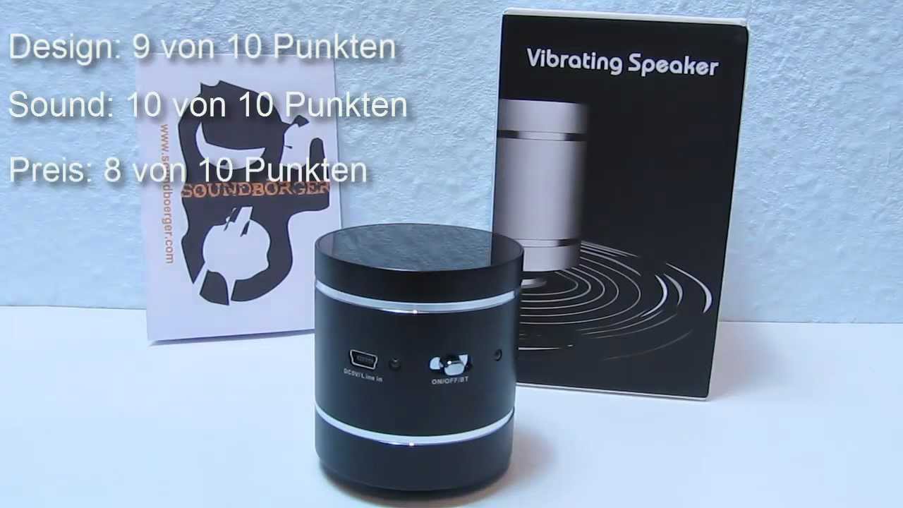 Sound Barrel BT - Soundbörger (Gadget Test)