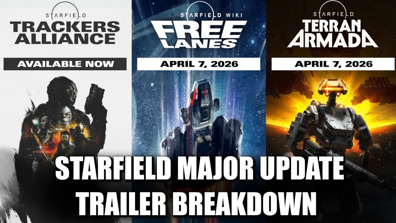 Starfield Major Update Announcement | New DLC Trailer Breakdown | PS5 release | Starfield Wiki