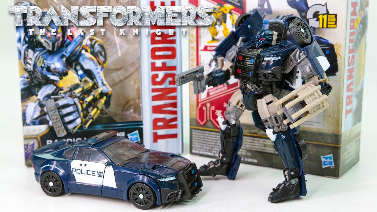 Transformers Movie 5 The Last Knight Primier Edition BARRICADE Police Patrol Car Vehicle Car Toys
