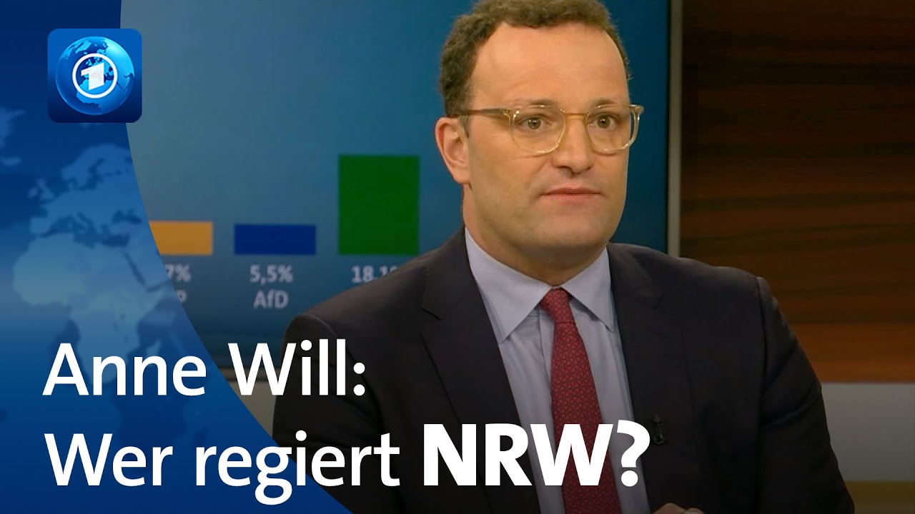 NRW-Wahl: Sieg für die CDU, Rekord für die Grünen | Anne Will  ARD-Mediathek