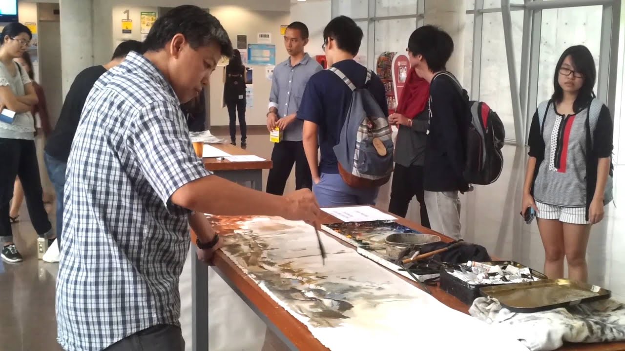 Live Watercolor Demo with Don Low and Ng Woon Lam