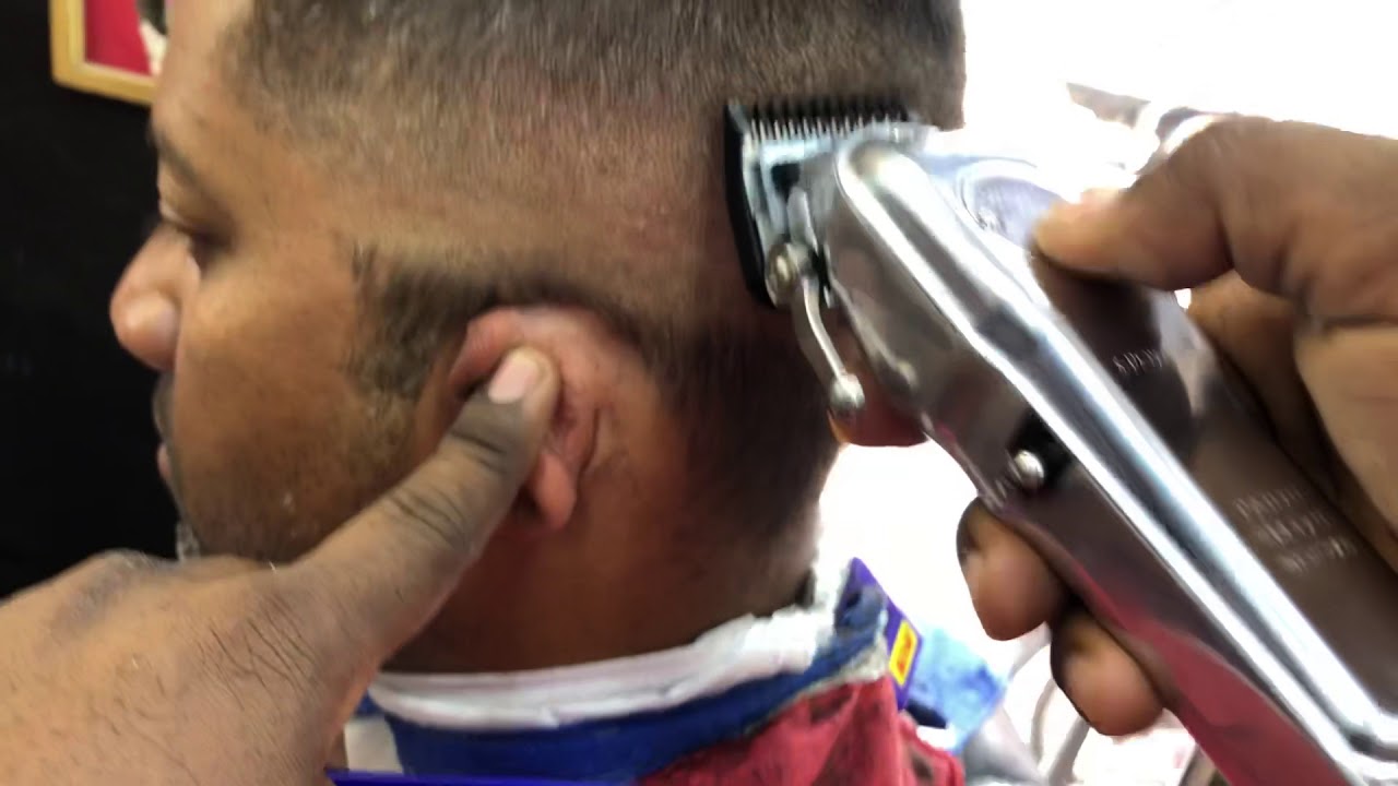 Hc Barber shop pasos de cómo hacer un fade medio degradado medio