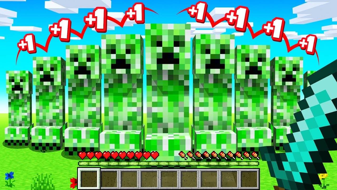 Look At Mob = MULTIPLY! (Minecraft)