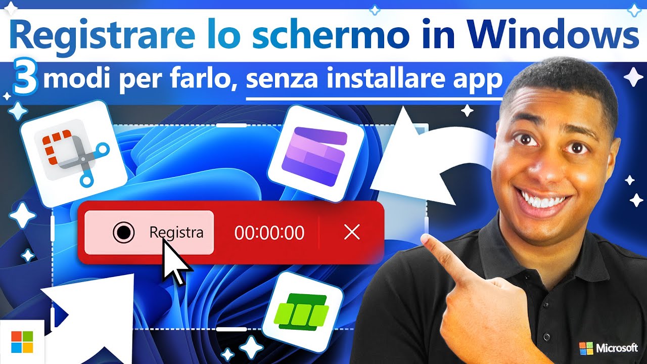 Come registrare lo schermo del PC in Windows 11 (senza installare programmi)