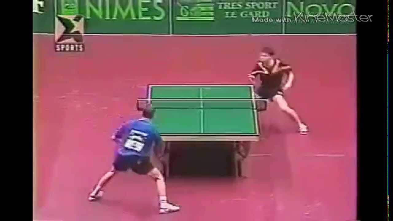 Table Tennis 1996 World Cup Waldner vs Liu Guoliang highlights