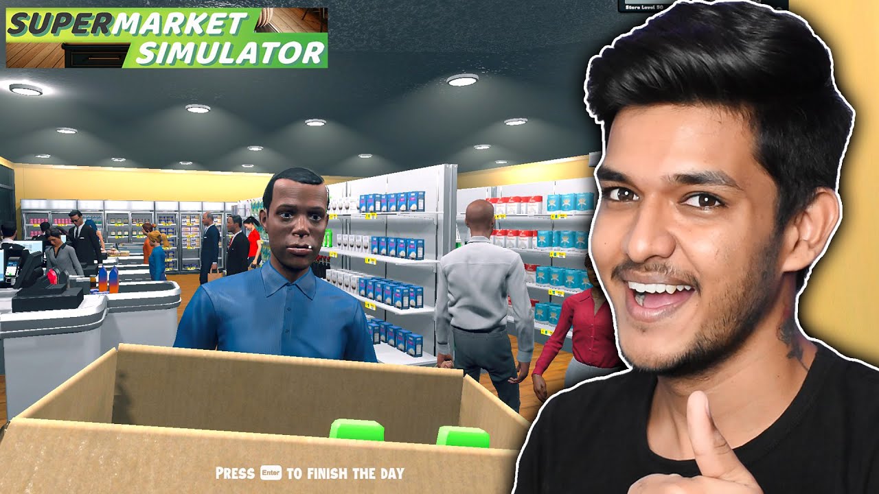 LEVEL 50 + ALL SHOP UPGRADES ▶ SUPERMARKET SIMULATOR #16