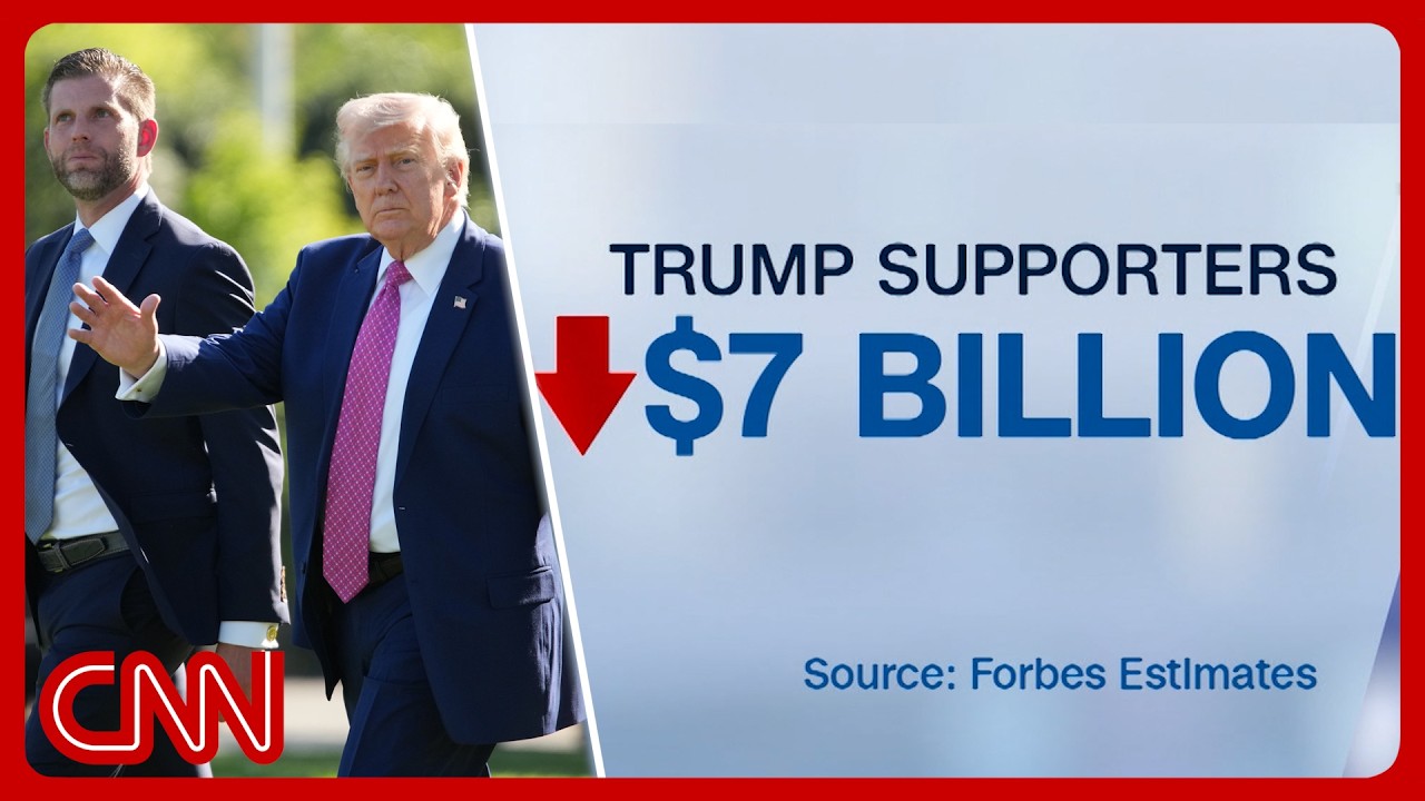 Trumps pocket $3.1B while investors lose $7B: Report