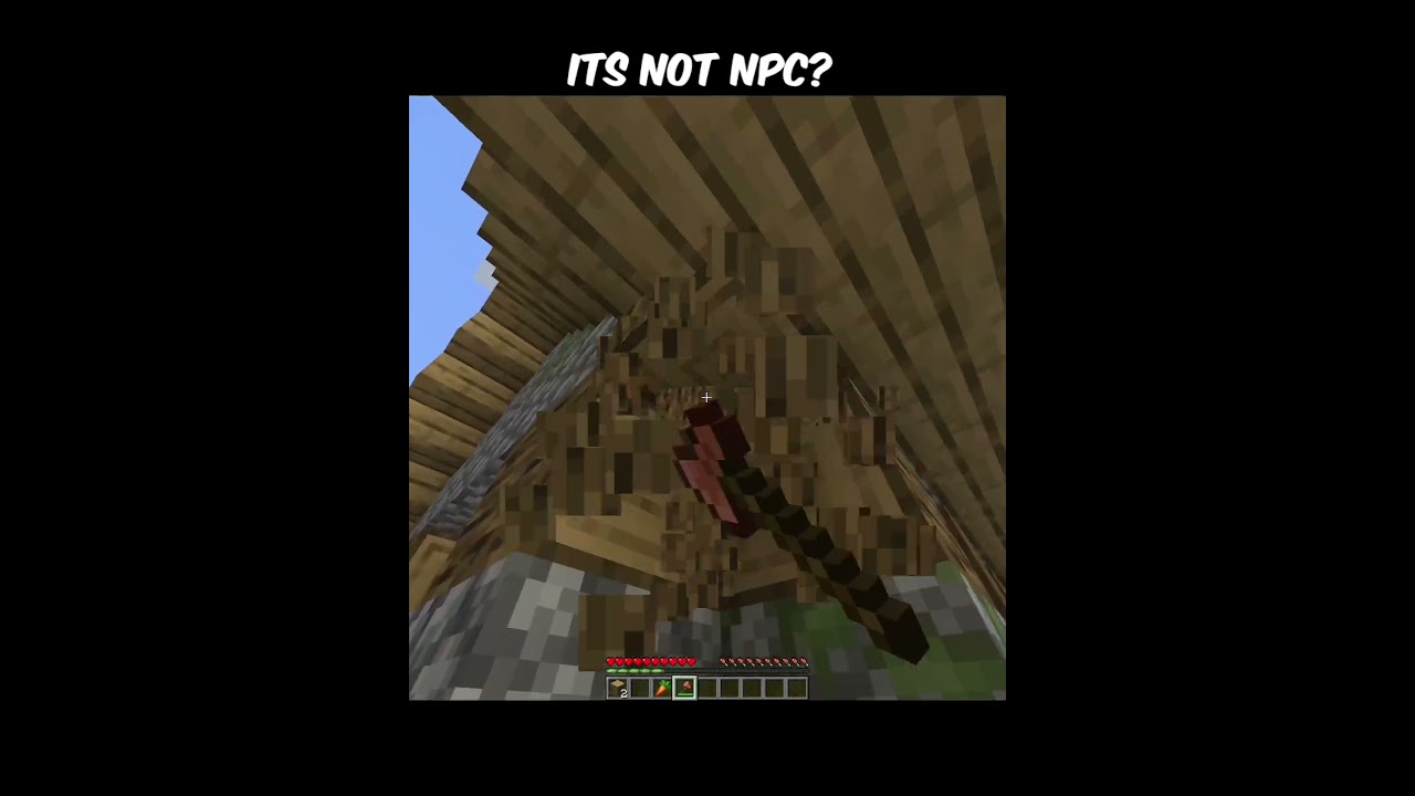 Minecraft Villager Had NO IDEA What Was Happening 😂💀 #shorts #minecraft