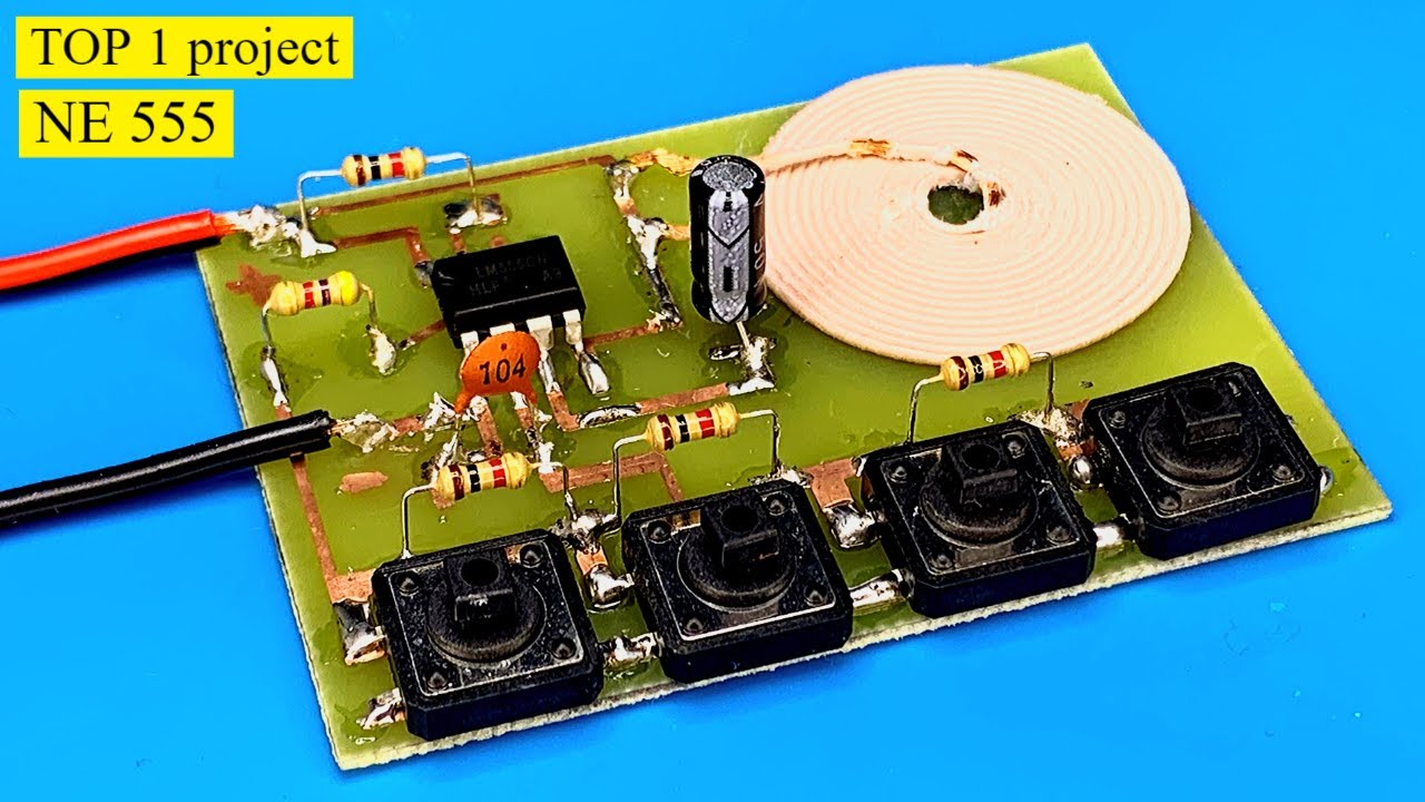 1 лучший полезный проект по электронике, использующий таймер ne555 ic, проекты «сделай сам»