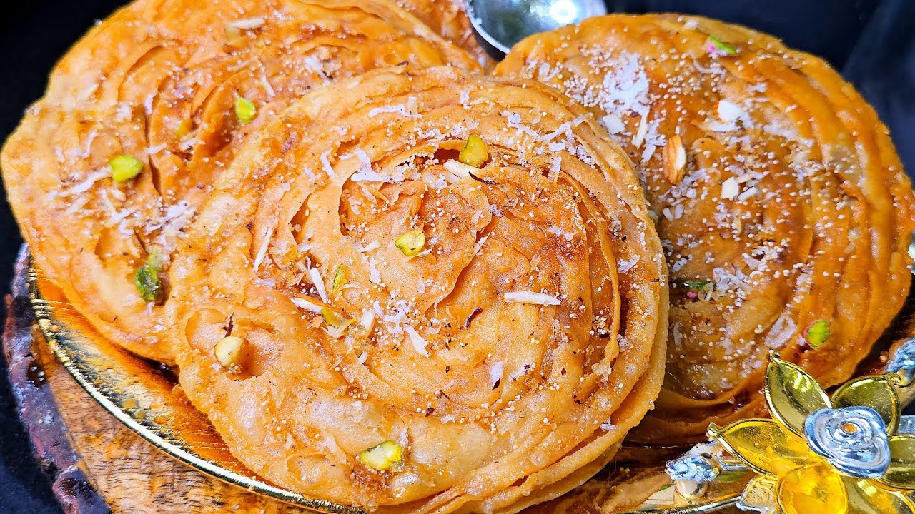 Extra Crispy With Tips To Get Perfect Layers | warqi Chonge| मोहर्रम के चोंगे | Sweets| Meethi Puri