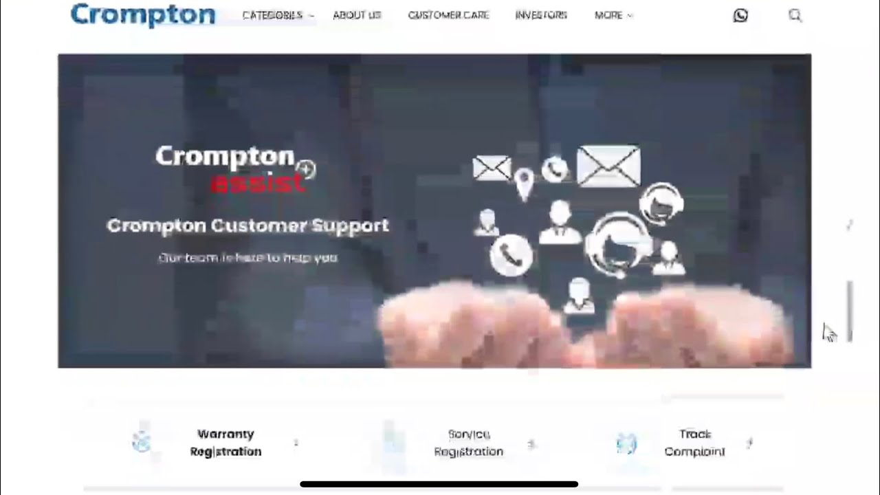 Crompton | Warranty Registration