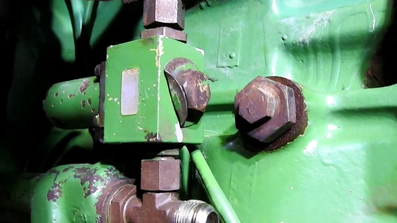 Как проверить перепускной клапан фильтра John Deere