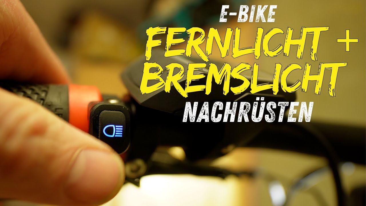 E-Bike Fernlicht: Cube Acid Pro-E 140 und Lupine C14 mit Bremslicht Funktion - Einbau & Nacht-Test