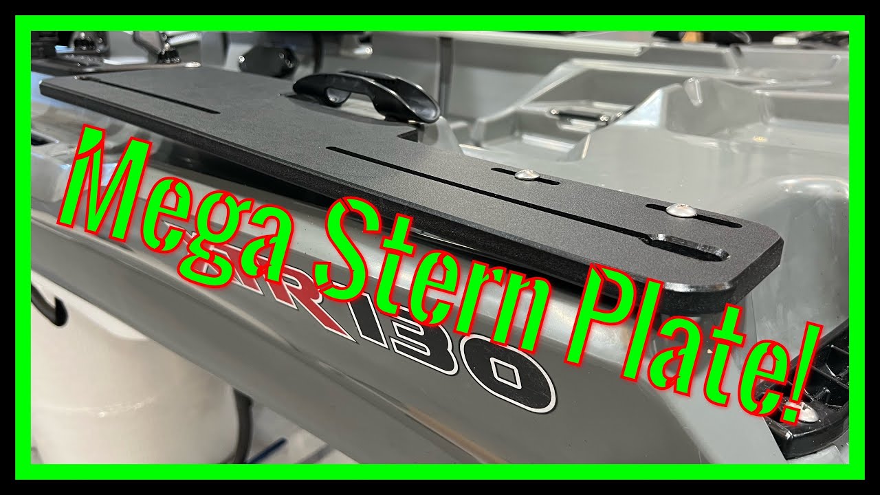 Bonafide XTR 130 Mega Stern Plate
