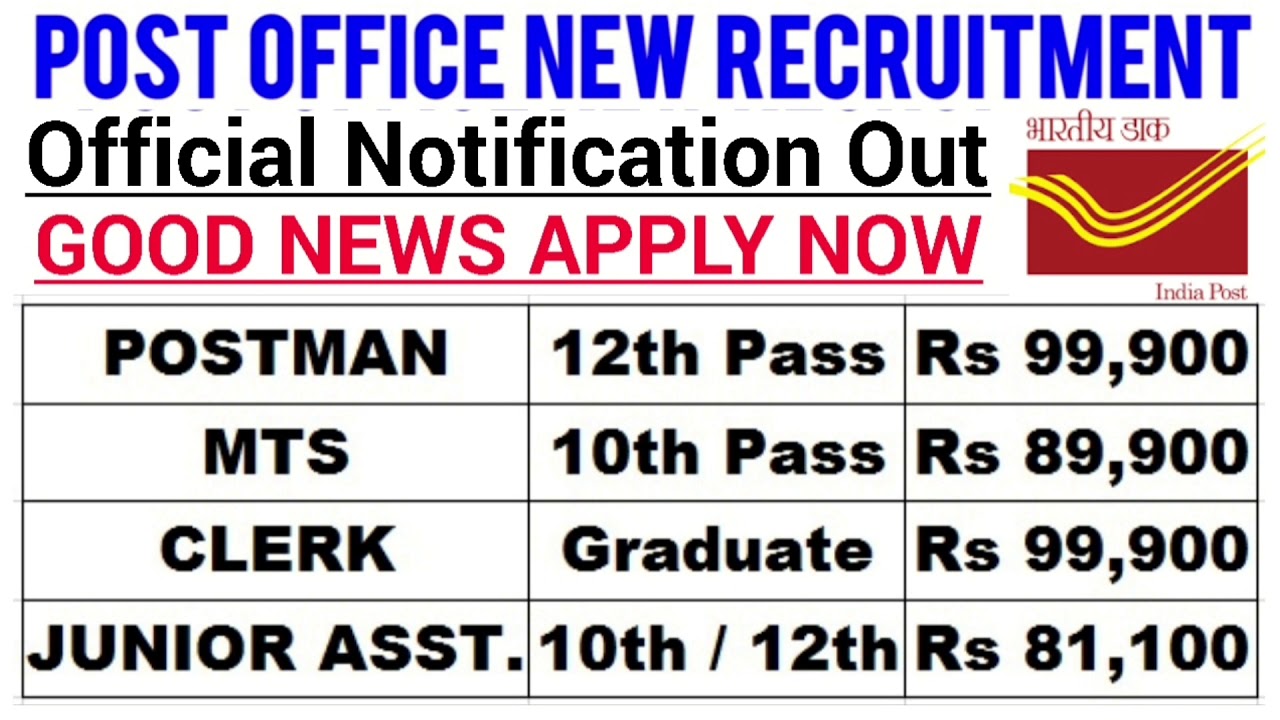 Post Office Recruitment 2020|technical government job all over india|Post Office Vacancy 2020