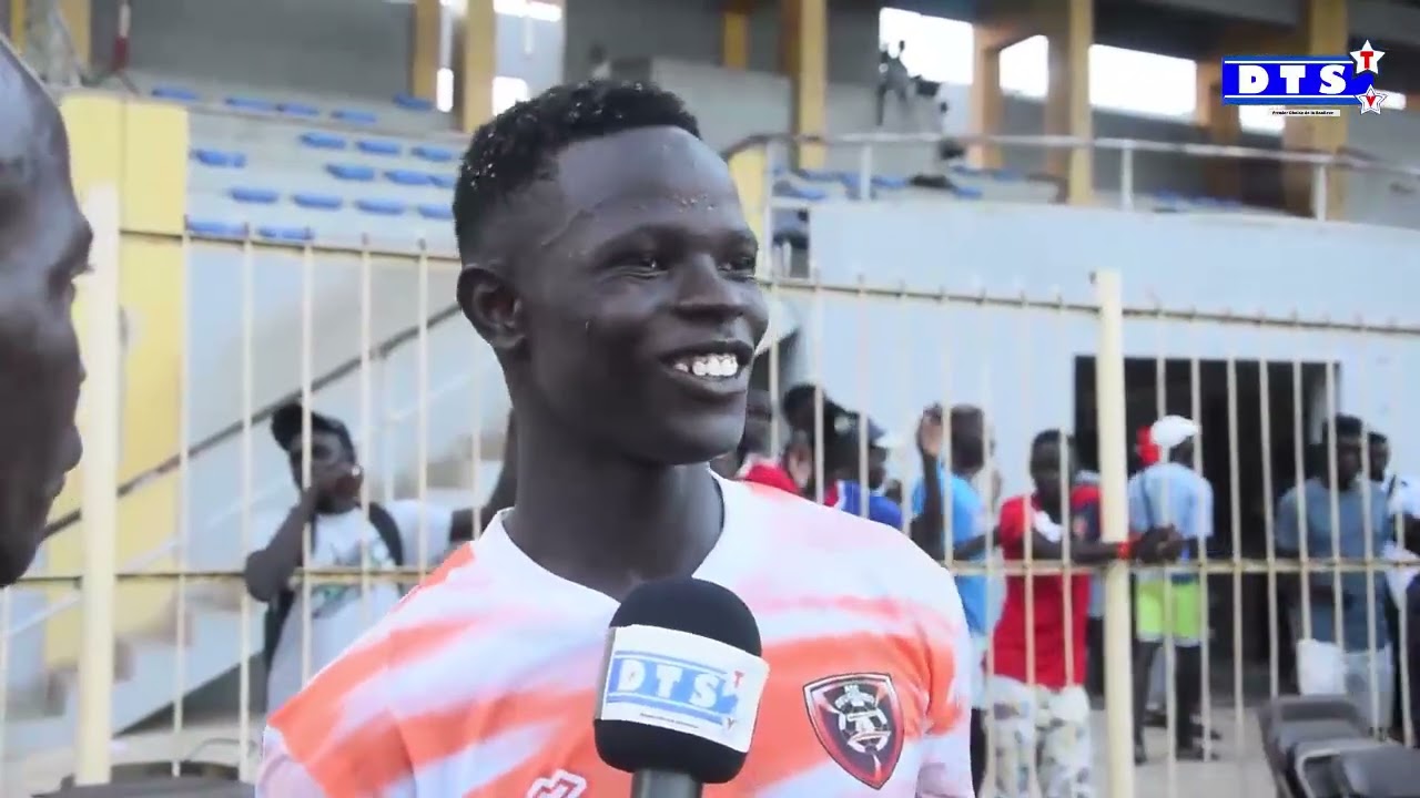 SEYDOU  DIEDHIOU de l'ASC DEUKEUNDO est l'homme du match MANGO GUI DEUKEUNDO