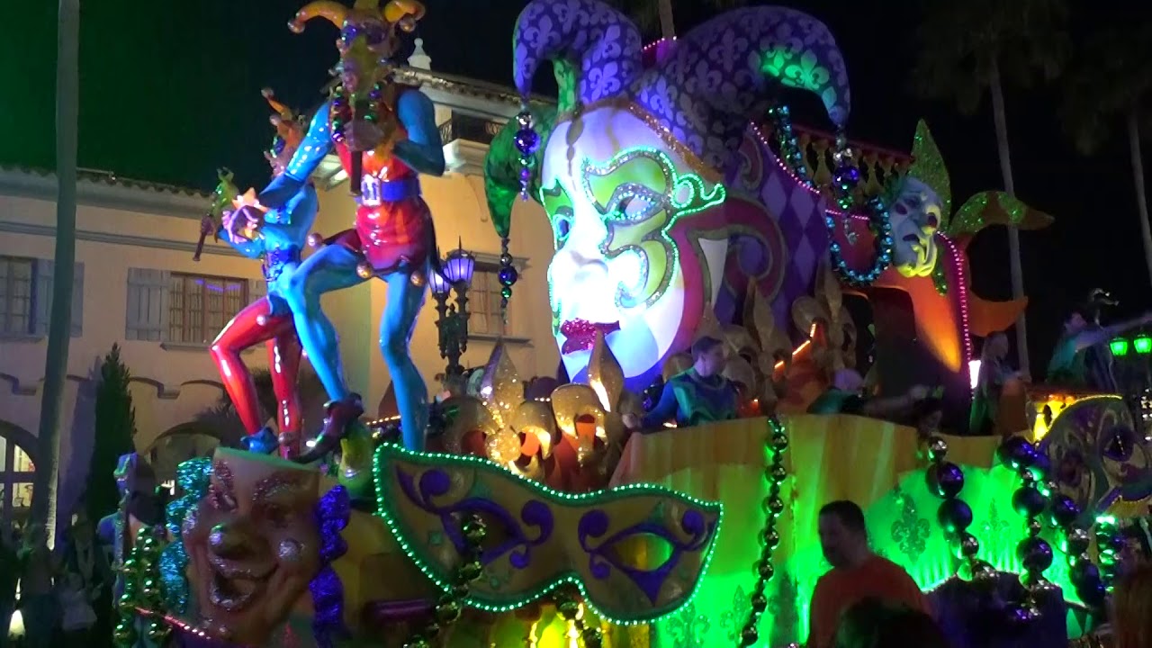 2018 Mardi Gras Parade at Universal Orlando