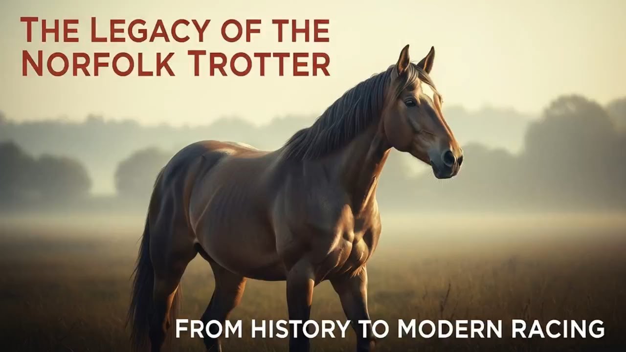 Norfolk Trotter a Extinct Horse - More info in description below.