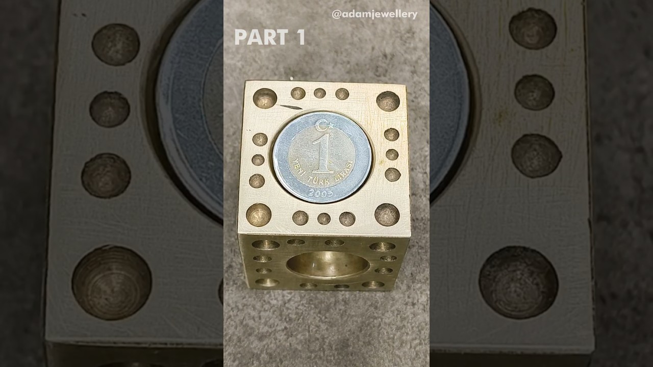Making a Ring from Old Coins | Part- 01 #coinringmaking  #coinring  #handmadejewerly #coinjewellery