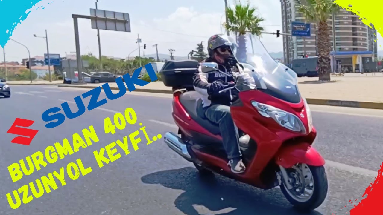 SUZUKİ BURGMAN 400 EFSANE MAXİSCOOTER. MOTOVLOG. YOL SOHBETLRİ #suzukiburgman400 #maxiscooter #yol