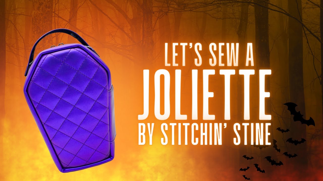 Let's Sew a Joliette Coffin Bag by Stitchin' Stine!