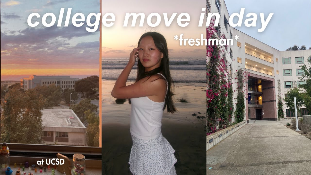 COLLEGE DORM MOVE IN VLOG @UCSD