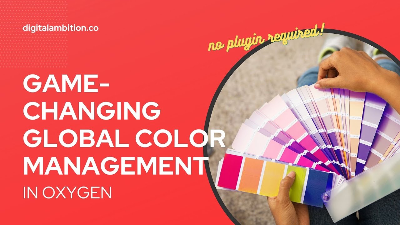 GAME-CHANGING GLOBAL COLOR MANAGEMENT IN OXYGEN (No Plugins Required!)
