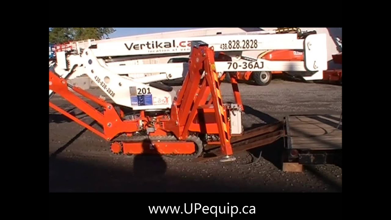 Loading on a trailer Easy Lift 70-36AJ