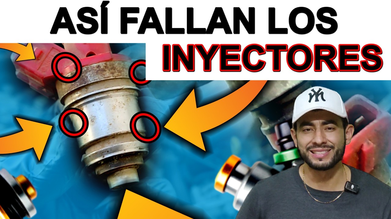 Qu&eacute; pasa cuando FALLAN los INYECTORES❔ FALLAS, PRUEBAS y S&Iacute;NTOMAS de inyectores TAPADOS o DA&Ntilde;ADOS