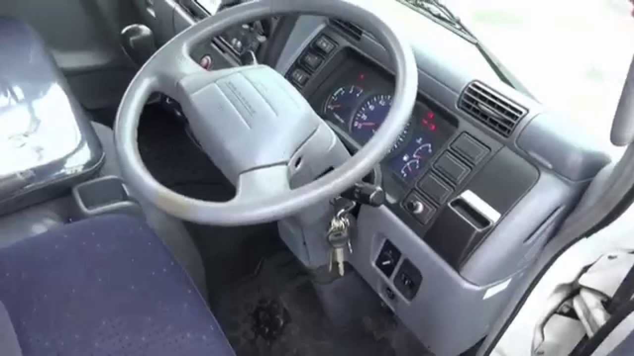 中古トラック 三菱ふそう キャンター 東プレ トプレック 冷凍車 内装と庫内