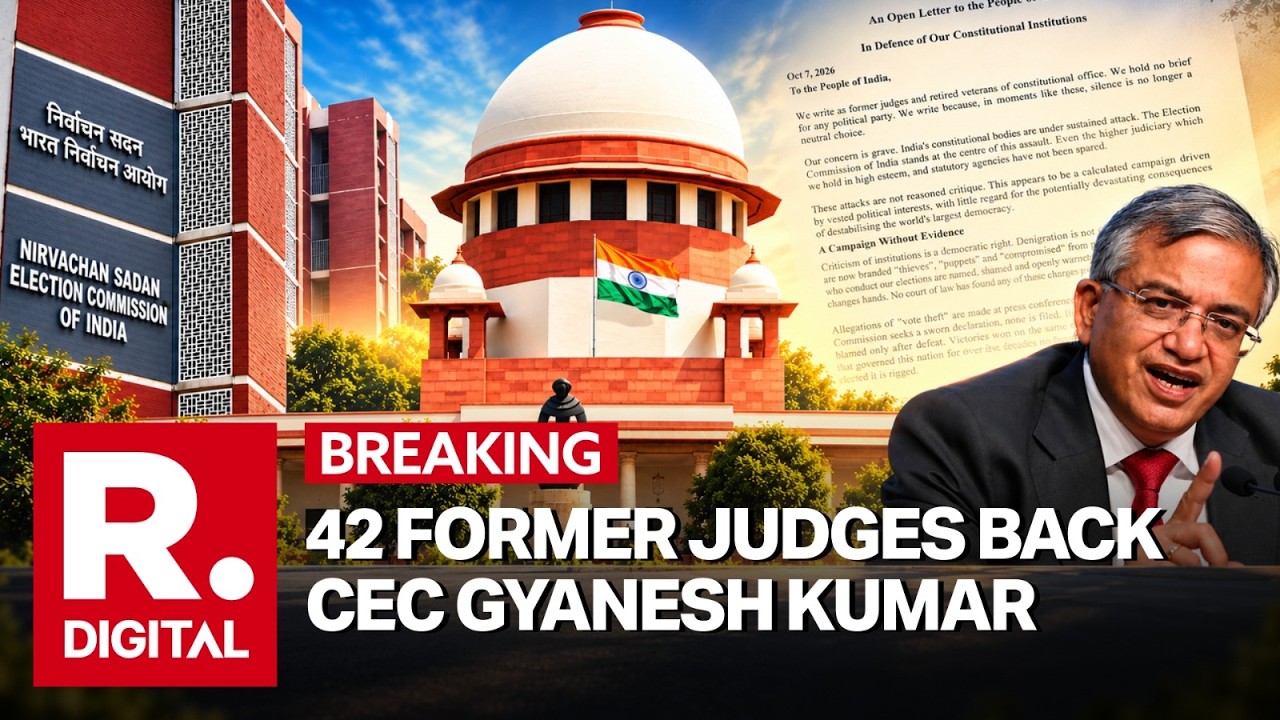 BREAKING | 42 Former Judges Back CEC Gyanesh Kumar; Open Letter Questions &lsquo;Vote Theft&rsquo; Allegations