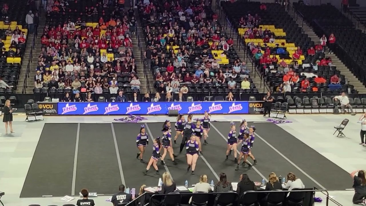 Waynesboro High School 3A at VHSL Cheer Champions 2023